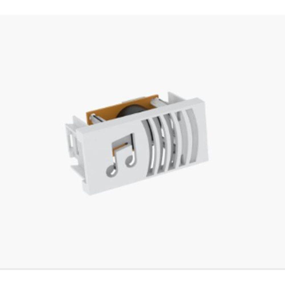 Campainha Cigarra Enerbras Doha Branco - Modulo Som 5560-E