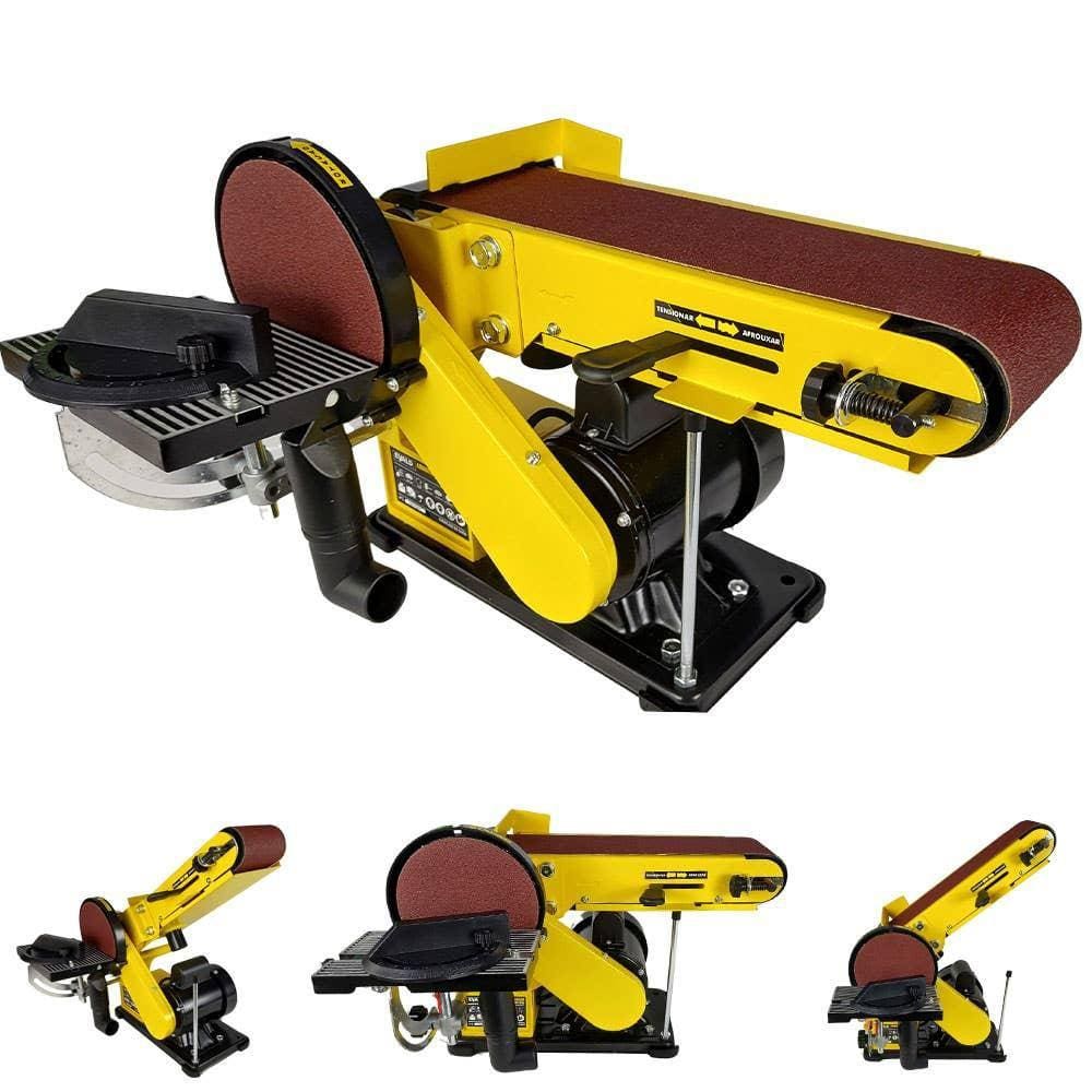 Lixadeira Combinada de Cinta 375w EVLC-375 Bivolt EVALD