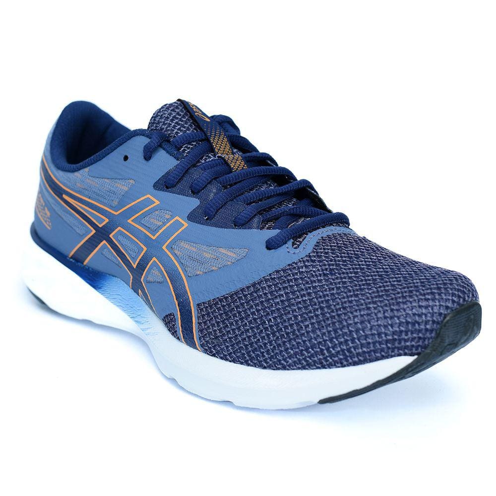 Tênis Asics Fuzeblast Se Masculino - Azul e Laranja