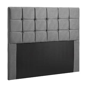 Cabeceira Cama Box Queen 1,60 Estofada Julia Veludo Shop das Cabeceiras