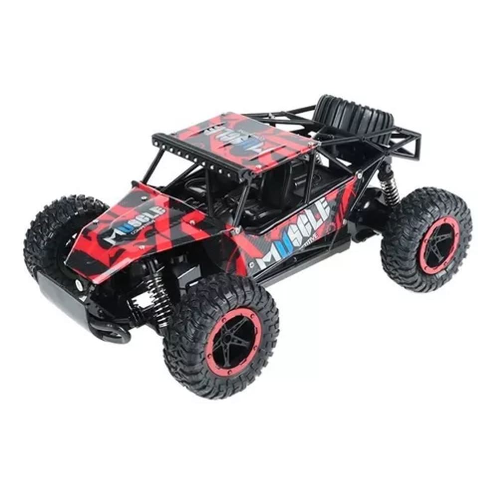 Carro Of Road Verde C/ Controle Remoto Extreme Racing 2.4ghz
