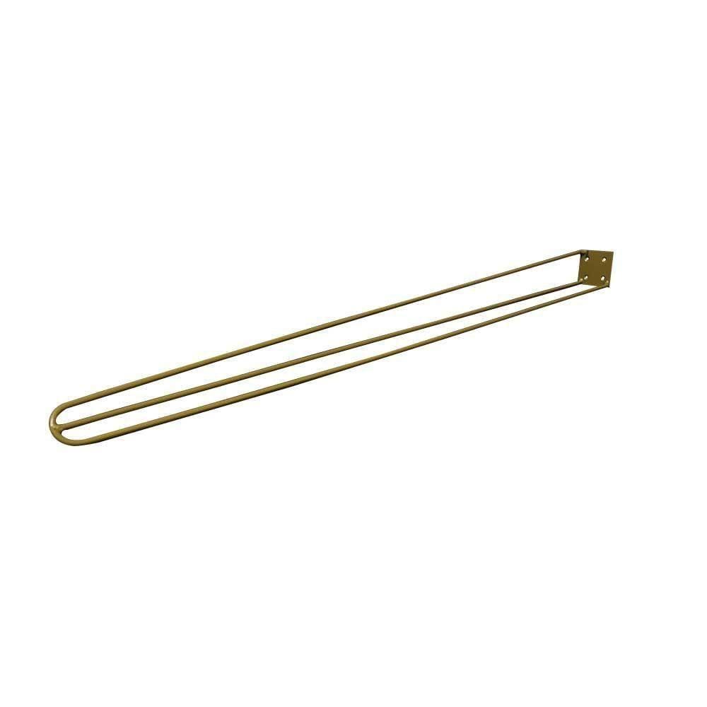 Pé De Metal 90 Cm Aparador E Mesa De Canto Dourado
