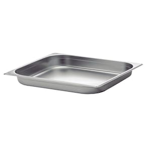 Cuba Tramontina Gn 2/3 Em Aço Inox Sem Alças Profundidade 20 Mm - Aço 304 Tramontina
