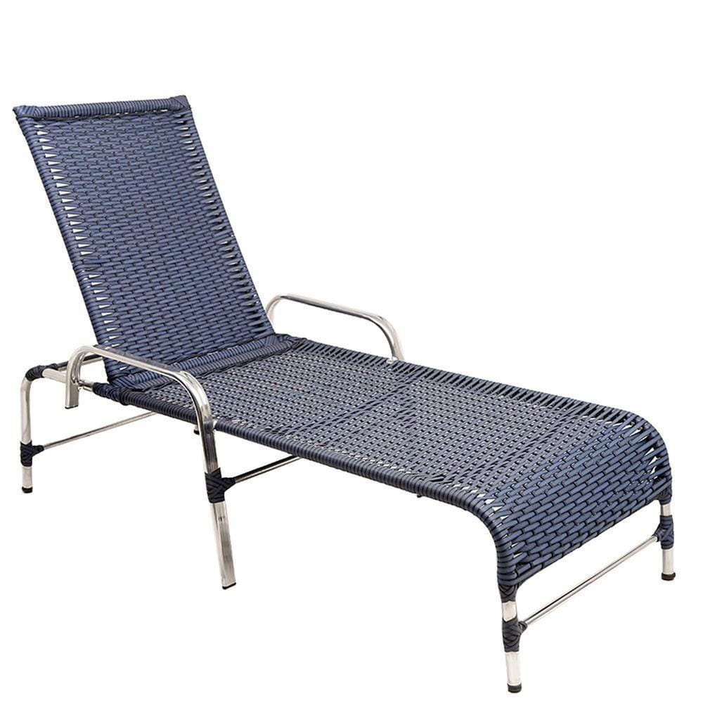 Espreguiçadeira Azul Dark