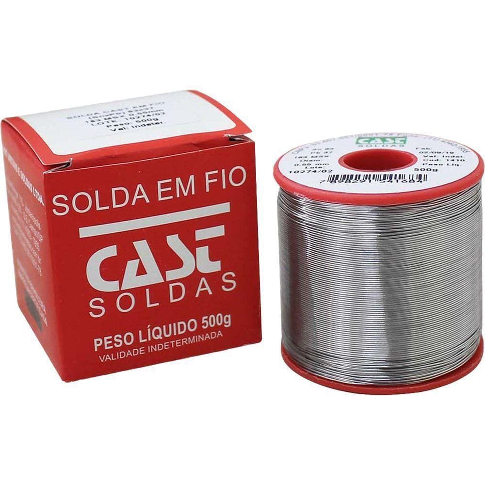 Solda Em Fio 183-msx1,00mm 500g Cast