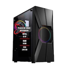 Computador Intel Core I3 9 Memória 8Gb Ddr4 Ssd 240Gb Fonte