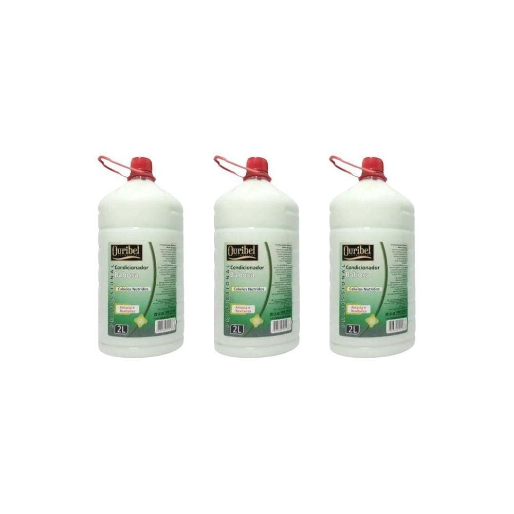 Condicionador Ouribel 2000Ml Babosa - Kit C/3Un