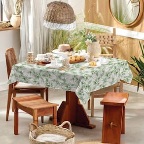 Toalha de Mesa Retangular Teka Basic 1,40m x 2,50m Bambu