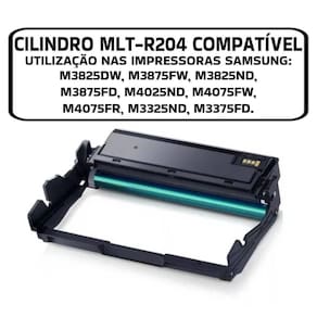 Cilindro Compatível D204 M3325 4025 M3375 3875 30k R204
