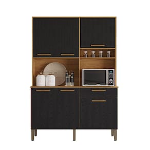 Armário Cozinha New Siena 5 Portas Abrir 1 Porta Basculate 1 Gaveta Salleto