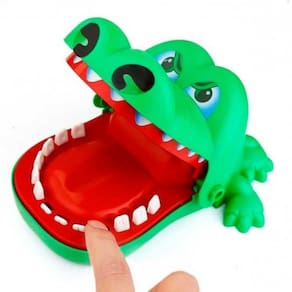 Crocodilo Morde Dedo Jogo Interativo Infantil Familiar
