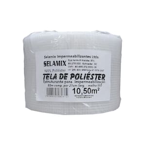 Tela Poliester 550 2x2mm Largura 21 Cm X 50 Metros