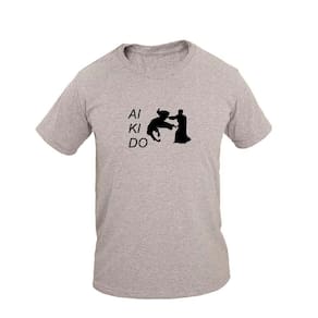 Camiseta Masculina Algodão Manga Curta Akido 3 Casual