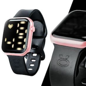 relogio silicone prova dagua digital feminino rosa qualidade premium led ajustavel moda