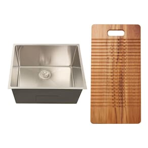 Kit Tanque Aço Inox 304 Pacajás e Tábua de Apoio Pacajás - Prata