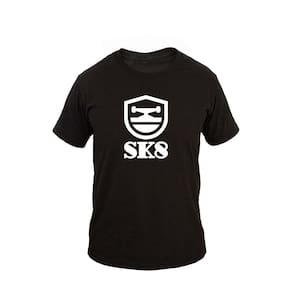 Camiseta Masculina Algodão Manga Curta SK8 Conforto Casual