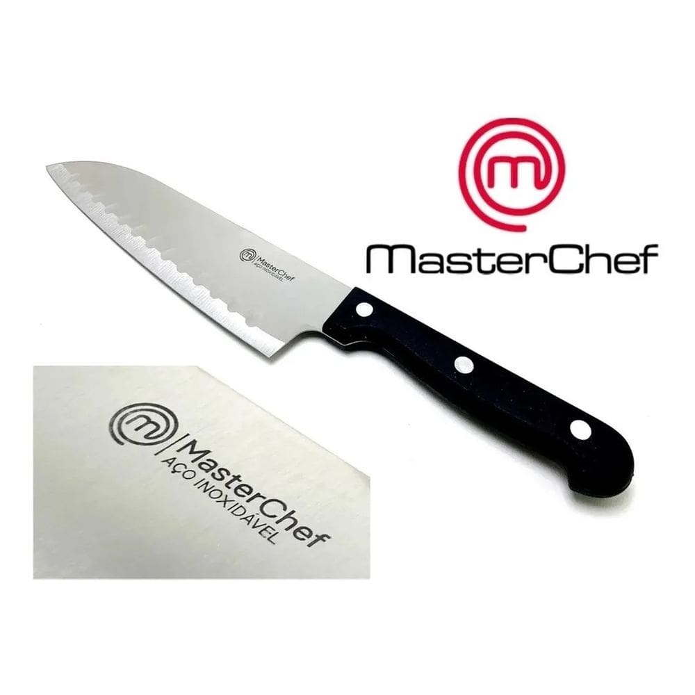 Faca Santoku 7" Profissional - Masterchef