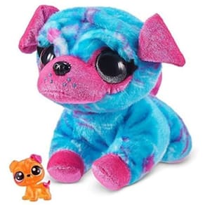 Pelúcia Cone Neon Cachorro Com Surpresa Kiki Cone Coco Neon