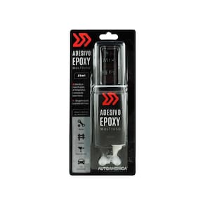 Cola Adesivo Epoxy Titânio Cyclo Multiúso Metais Vidro 25Ml
