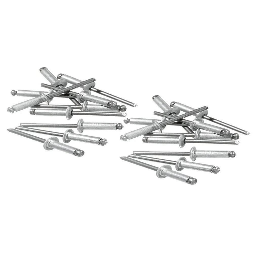 Rebites De Alumínio Com Repuxo 4.0 X 10Mm 50 Peças 406359