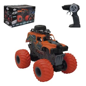 Carro de Controle Remoto Off Road Função Total - Laranja Atomic
