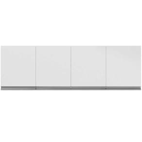 Armário Aéreo Cozinha Adriana 4 Portas 160 Cm Branco