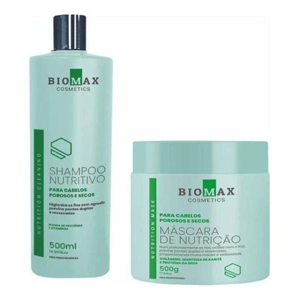 Kit Tratamento Capilar Nutrição Alto Impacto Uso Diário