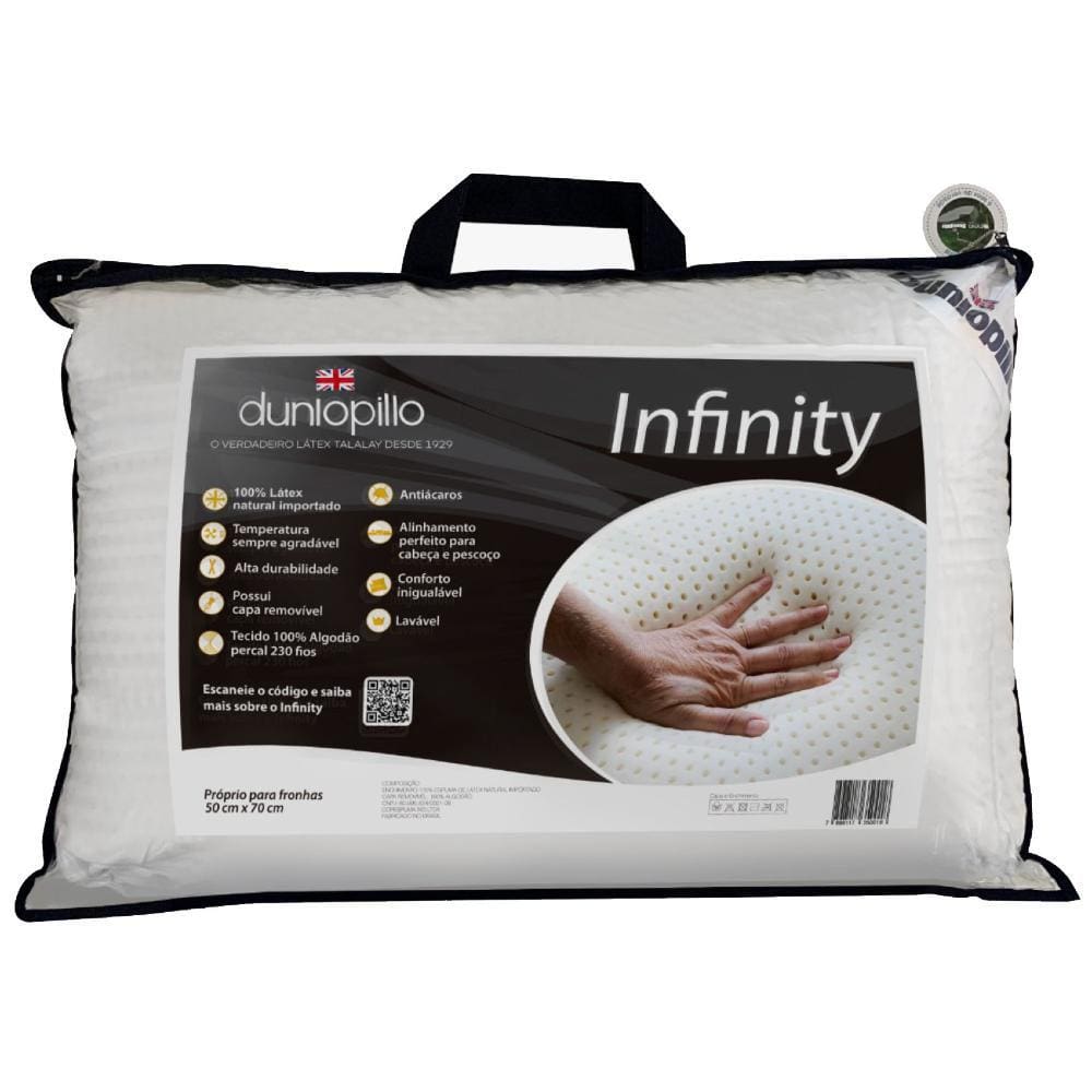 Travesseiro Latex Queen Infinity 50X70X18
