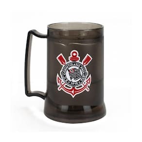 Caneca Gel Isolante Térmico 400Ml - Corinthians