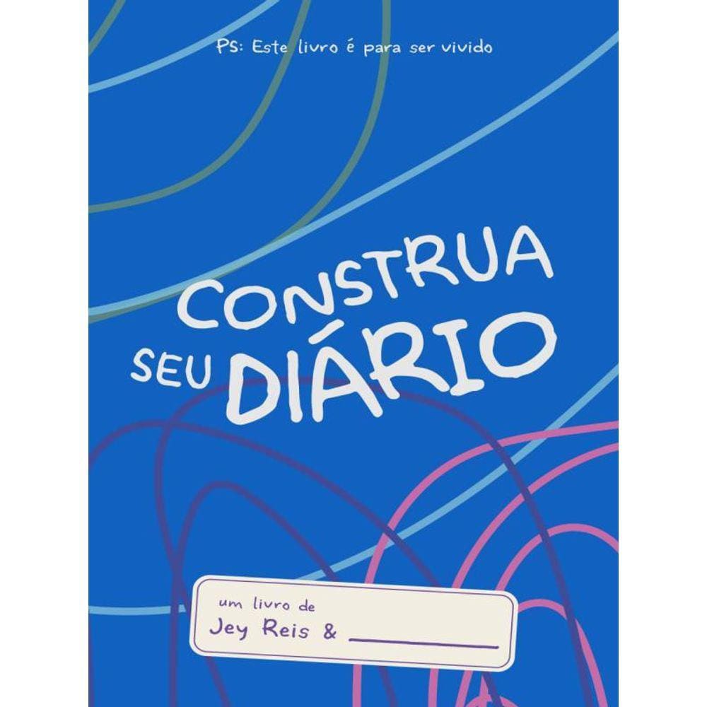 Construa Seu Diário - Azul