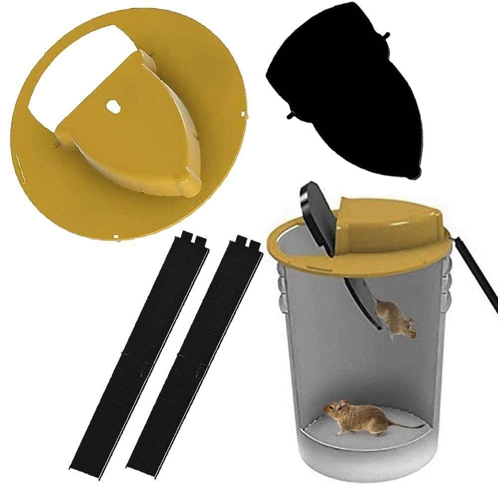 Armadilha Ratoeira Pega Rato Balde Ratazana Camundongo