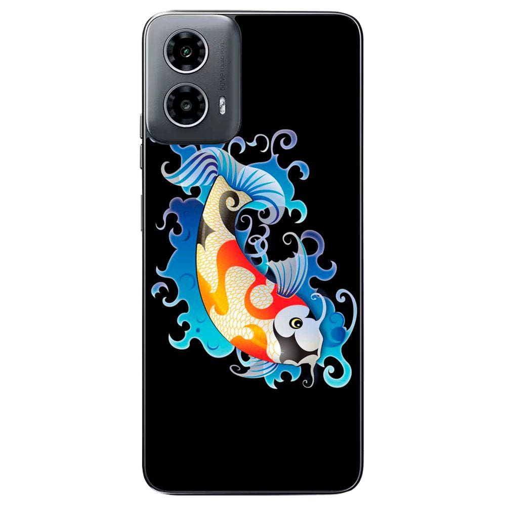 Capa Adesivo Skin053 Verso Para Motorola Moto G34 5G