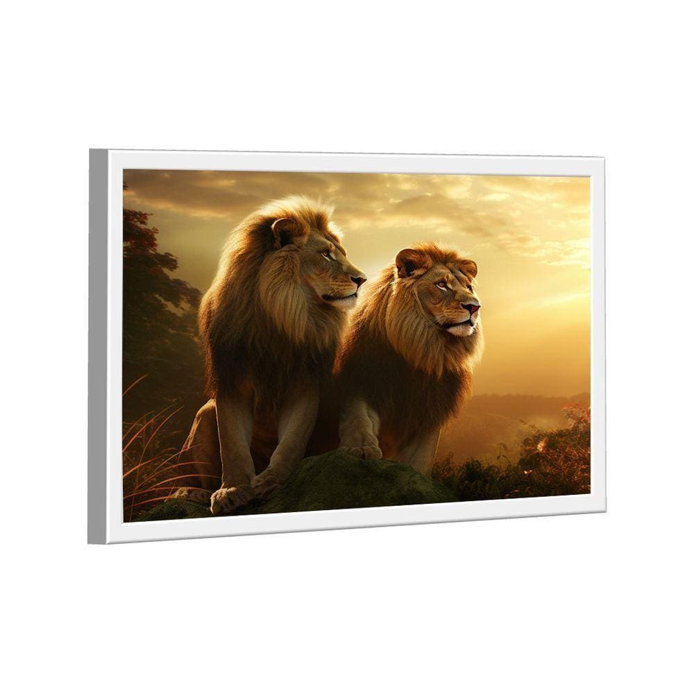 Quadro Lion Brothers -- Br Artes