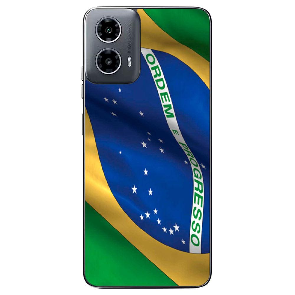 Capa Adesivo Skin628 Verso Para Motorola Moto G34 5G