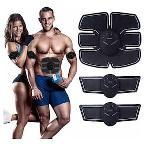 Ems Cinto Tonificador Abdominal Estimulação Elétrica Musculação 3 Em 1