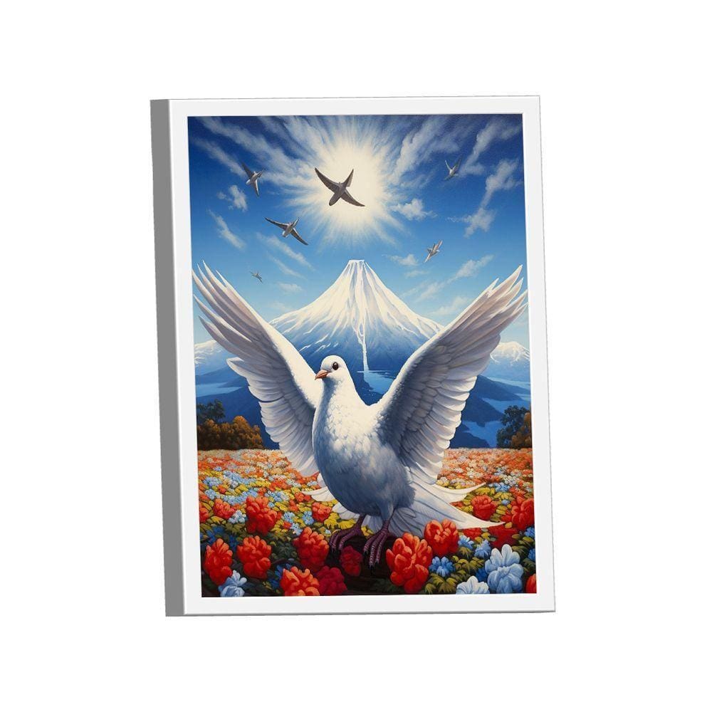 Quadro Pomba Da Paz -- Br Artes