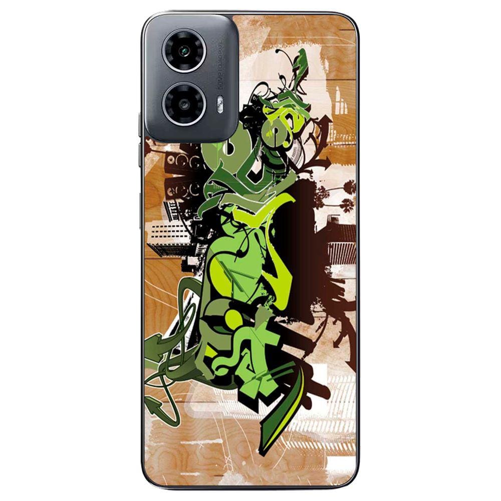 Capa Adesivo Skin072 Verso Para Motorola Moto G34 5G