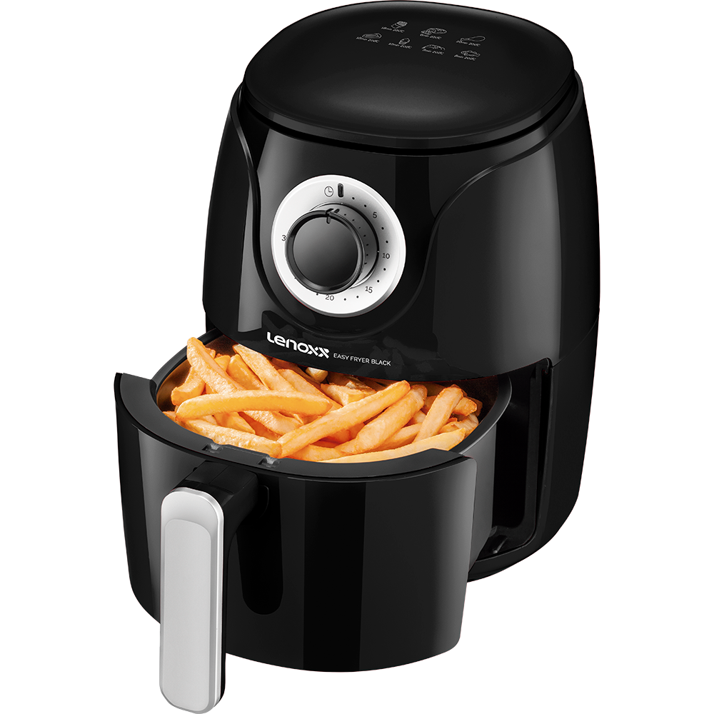 Fritadeira Elétrica Sem Óleo Easy Black PFR909 - Lenoxx