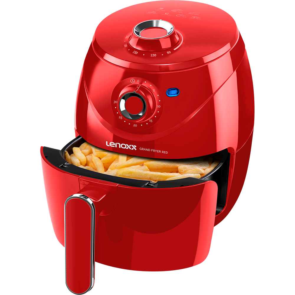 Fritadeira Sem Óleo Grand Fryer Red PFR911 - Lenoxx