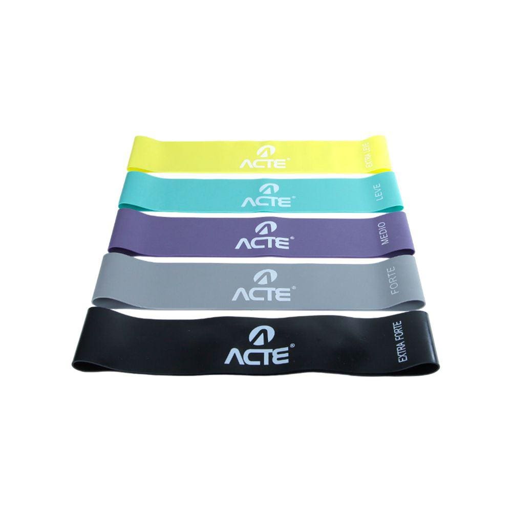 Kit Mini Band com 5 Intensidades T315 - Acte Sports