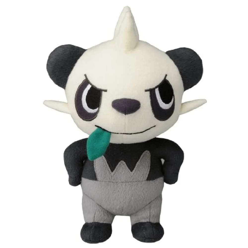 Pelúcia Pokémon Boneco Pancham 21Cm Wct Sunny Brinquedos