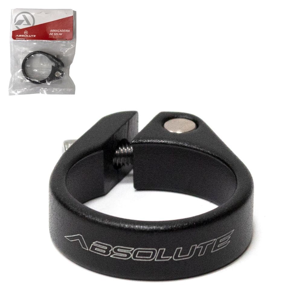 Abracadeira De Selim Absolute Preta 35Mm 13Mm Alt