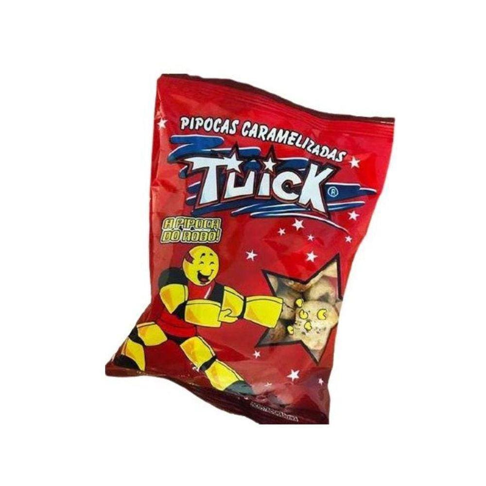 Pipoca Doce Deliciosa Caramelizada Tuick 50 Unidades 20G Cd