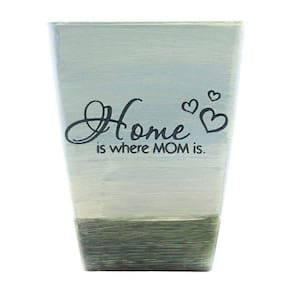 Mini Vaso De Planta Cachepot Estampado Decorado 16cm