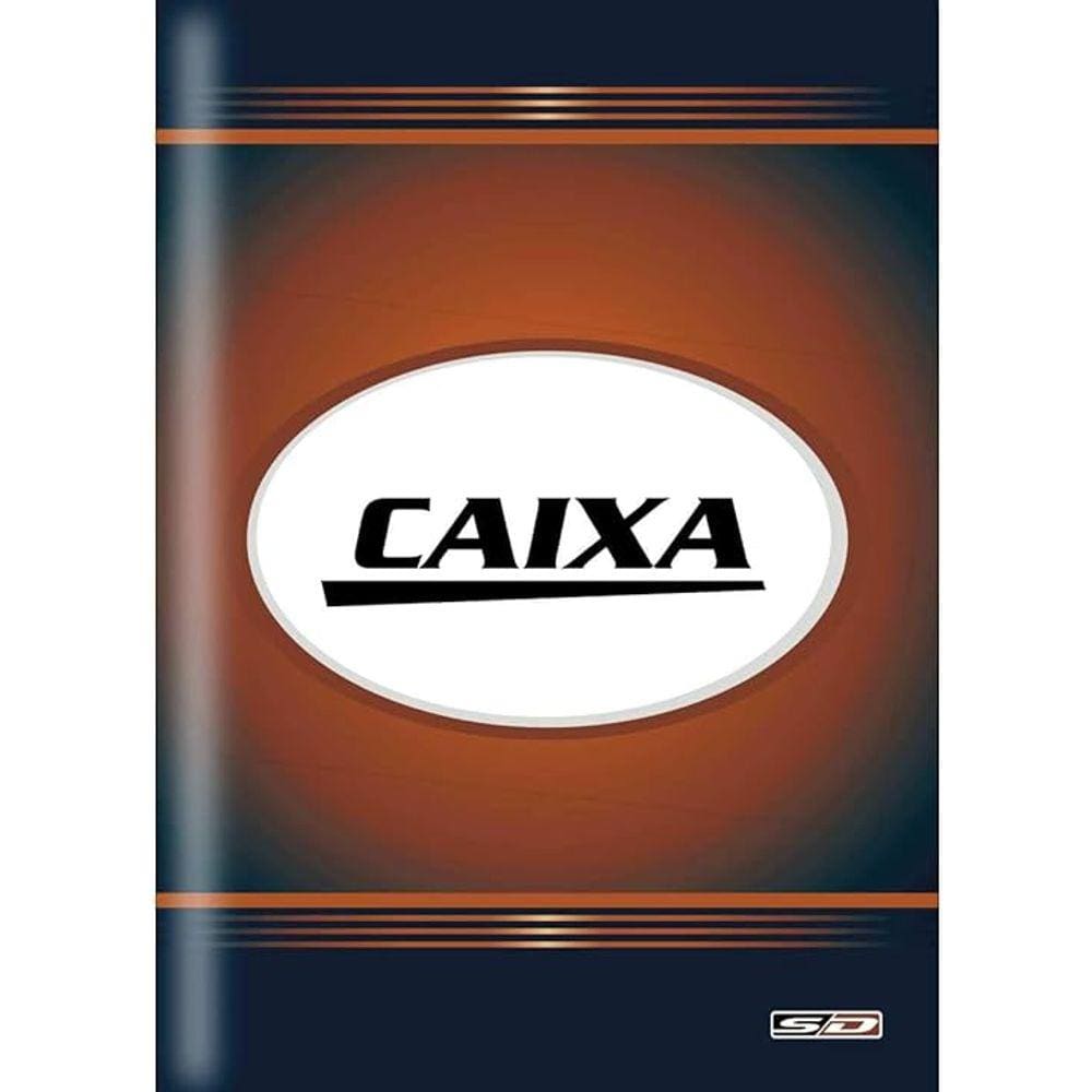 Livro Caixa 1/4 São Domingos 100 Folhas 154x216mm