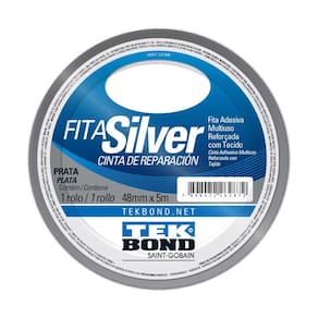 Fita Silver Prata 48MM x 25M - Tekbond 21181048600