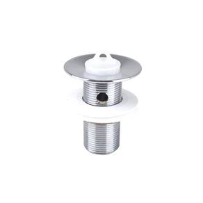 Válvula de Escoamento Cinza 7/8 para Lavatório Com Suporte Branco Bognar Metais