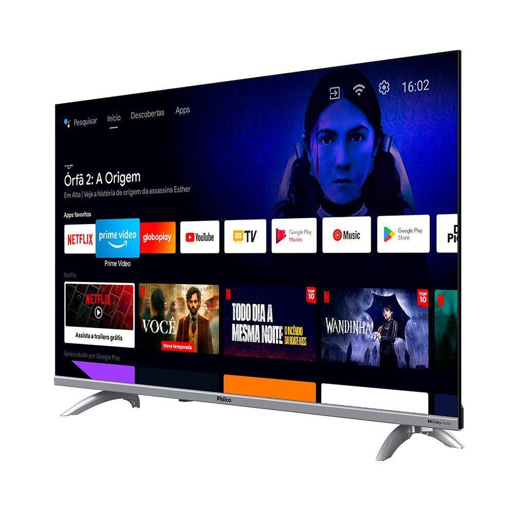 Smart TV PTV43E3AAGSSBLF 43 Android LED | Casas Bahia