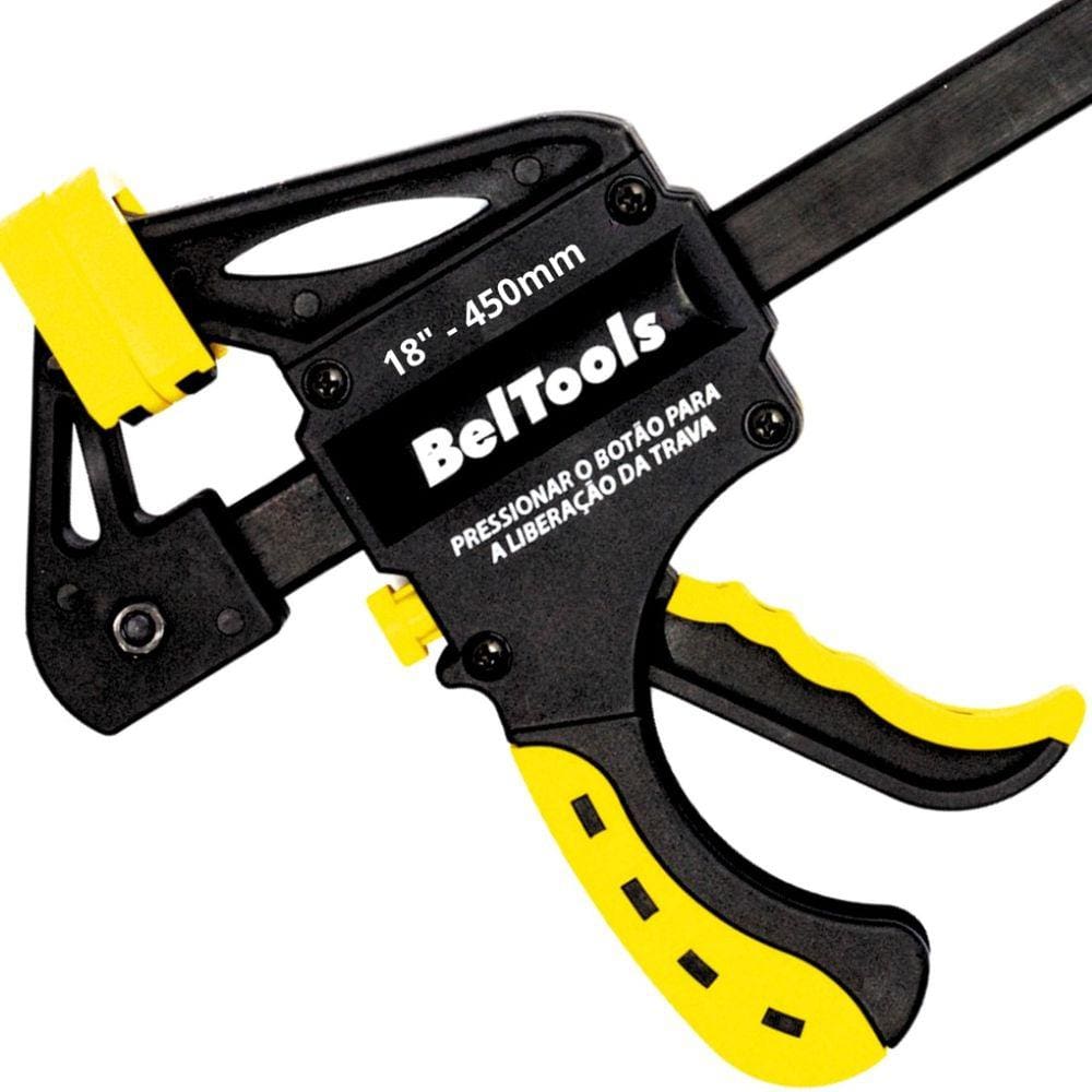 Grampo Sargento 18 Aperto Rápido 450mm Beltools