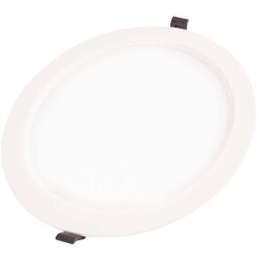 Plafon Led Tramontina Redondo De Embutir Slim 2000 Lm 24 W Bivolt 3000 K Luz Amarela Tramontina